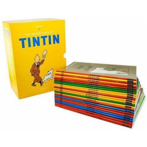 Tintin Paperback Boxed Set 23 Titles: Complete Paperback Slipcase by Herge