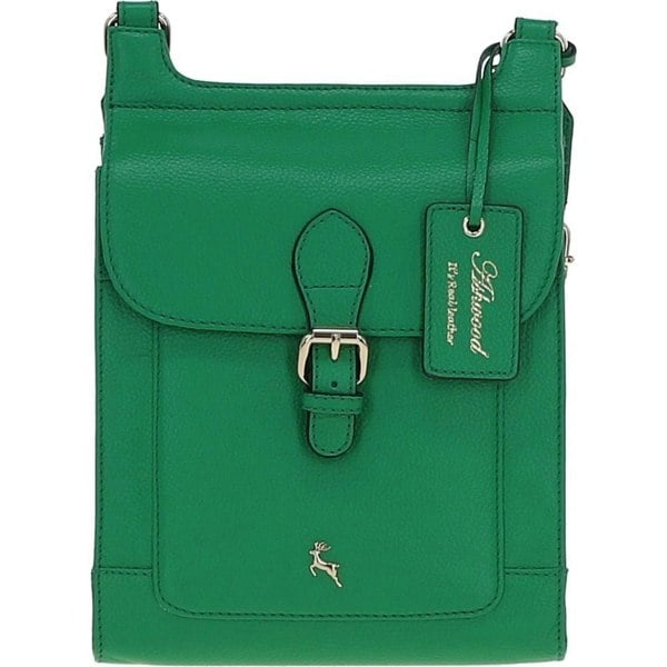 'Eclisse Cuoio' Real Leather Crossbody Bag: X-33
