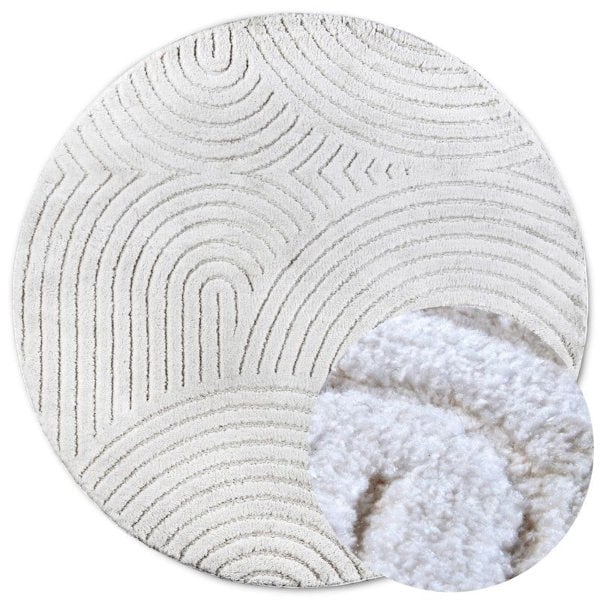 New York Design Panglao White Rug