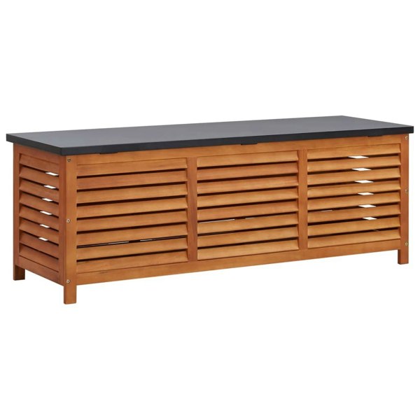 Berkfield Garden Storage Box 150x50x55 cm Solid Eucalyptus Wood
