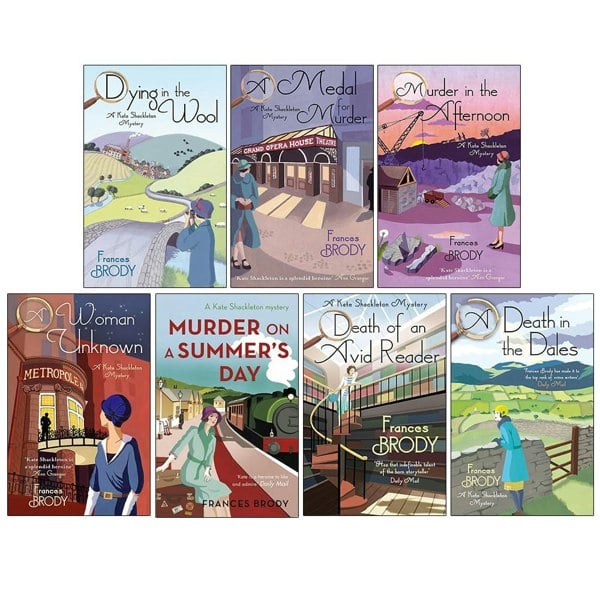 Kate Shackleton Mysteries Collection Frances Brody 7 Books Set by Frances Brody