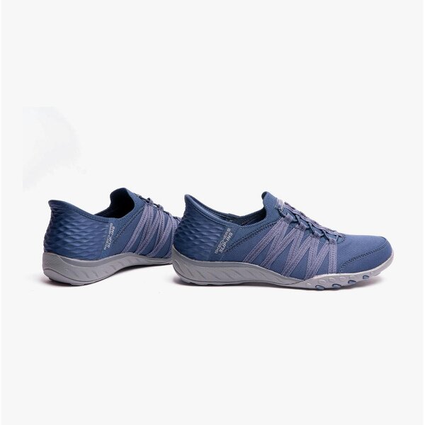 Skechers 100593/NVY BREATHE-EASY - ROLL-WITH-ME Casual Shoes Casual Shoes   in  Navy