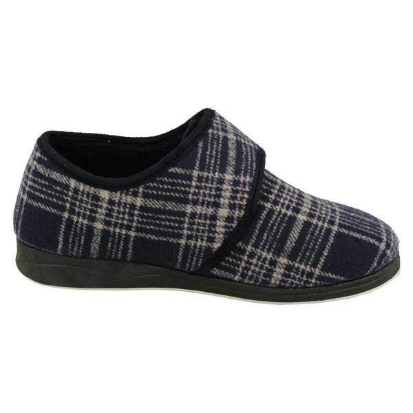 Padders Mens Padders Memory Foam Comfort Slippers Harry