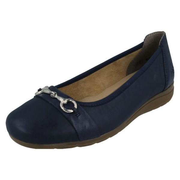 Rieker Ladies Rieker Slip On Ballet Pumps L9360