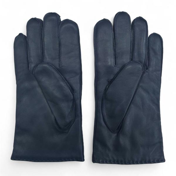 Infinity Leather Men’s Italian Leather Warm Wool Lining Winter Stich Design Gloves - M-LGV-205