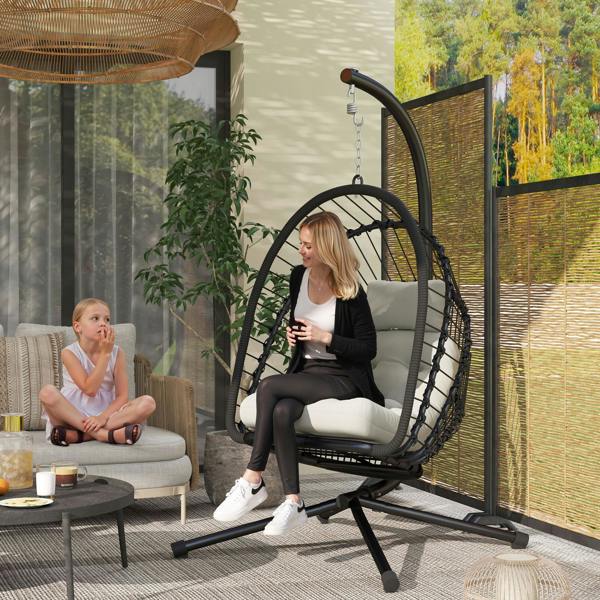 Rattan Swing Chair