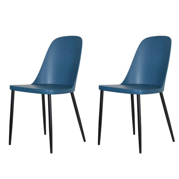 Core Products Pair of Aspen Duo Modern Dining Chairs