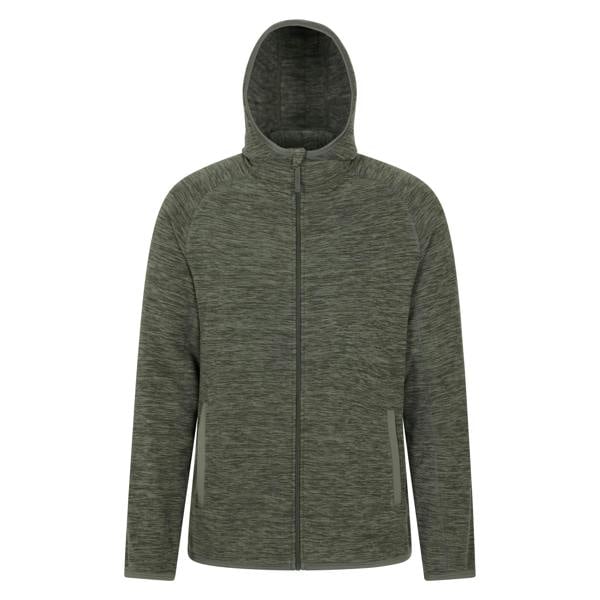 Mountain Warehouse Mens Snowdon II Full Zip Hoodie - Dark Khaki - 