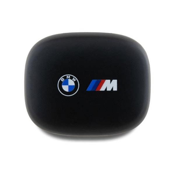 BMW M Sports Bluetooth Headphones TWS Docking Station with Printed Logo Black - BMBEMIATP20LOK