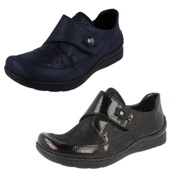 Rieker Ladies Rieker Extra Wide Casual Shoes 48951