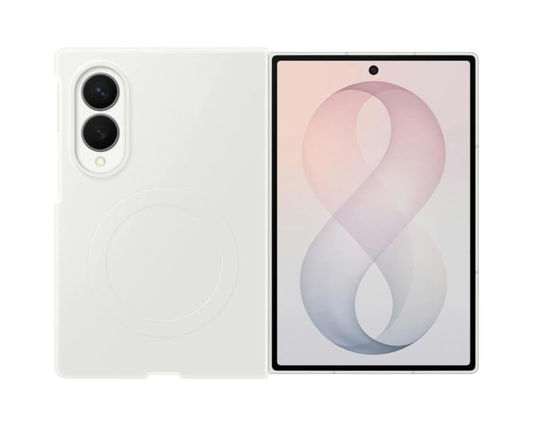 Samsung Galaxy Z Fold 8 7.6" Silicone Magnet Case Cream - EF-EF971CWEGWW