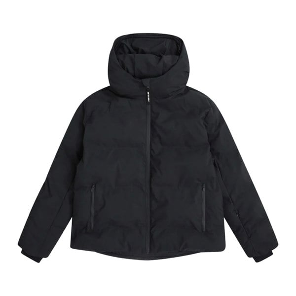 Animal Womens Glacier Waterproof Heat Sealed Baffles Ski Jacket - Black