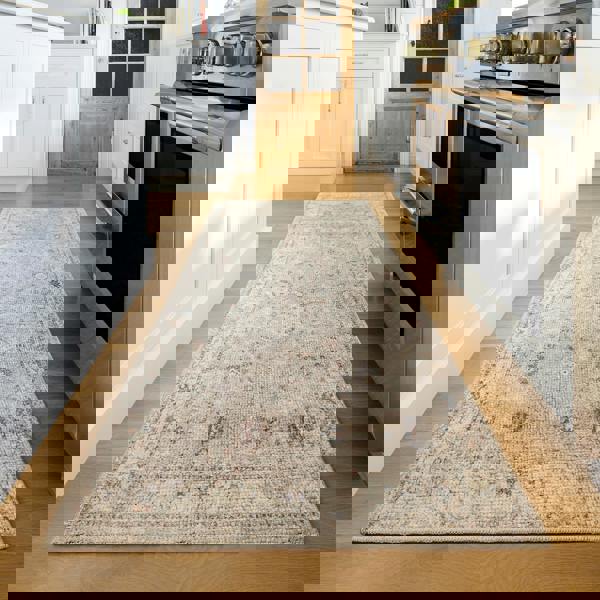 Livabliss Becki Owens Davina-Vintage Grey Brown Traditional Boho Rug