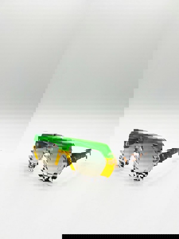 SVNX Cross-Border Flat Sunglasses in Multi Print