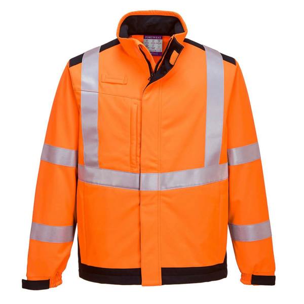 Modaflame Softshell Hi-Vis Multi-Norm FR Jacket Portwest