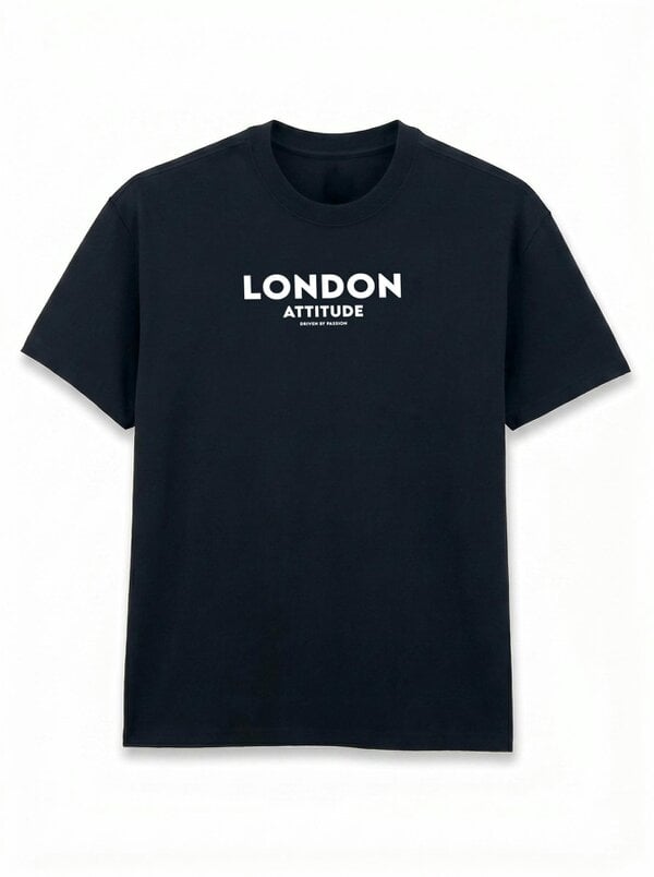 London Attitude Original Creators Dragon Graphic Heavyweight Oversized T-Shirt