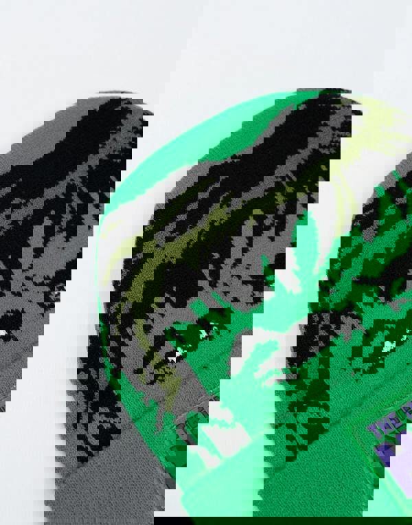 Marvel Boys Green Hulk Beanie and Gloves Set (One Size)