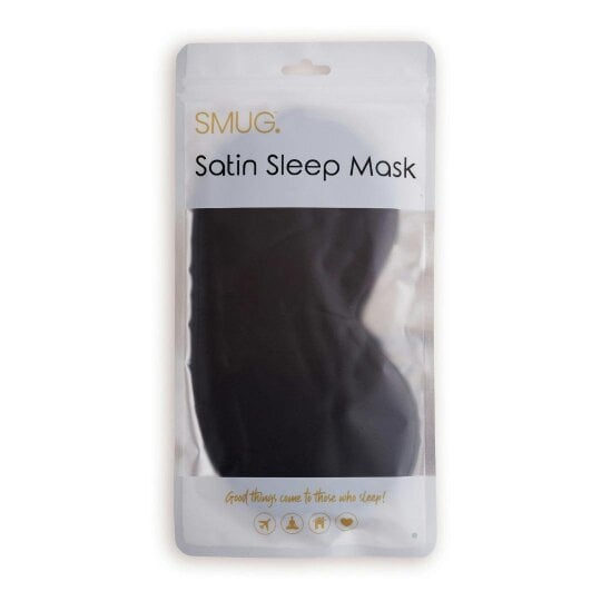 SMUG Satin Sleep Mask - Black