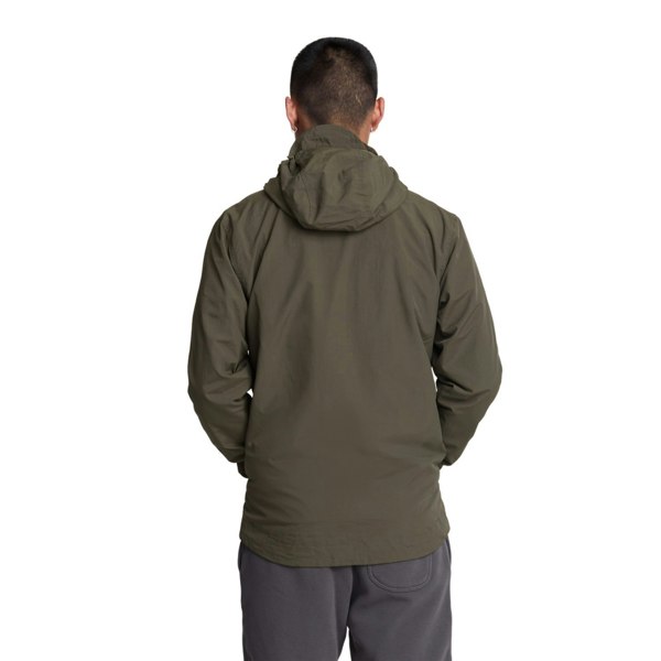 Lyle & Scott Mens Hooded Full Zip Jacket - Olive