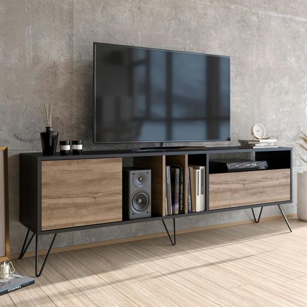 Decorotika Mistico Modern Tv Stand TV Cabinet for TV's up to 71"