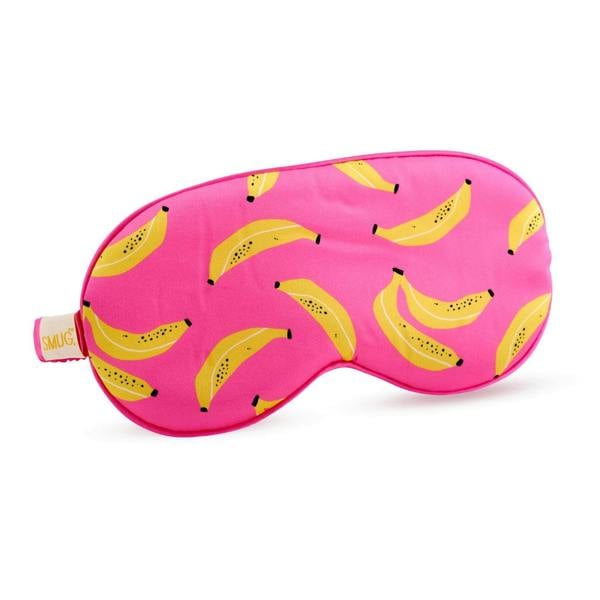 SMUG Satin Sleep Mask - Banana Print