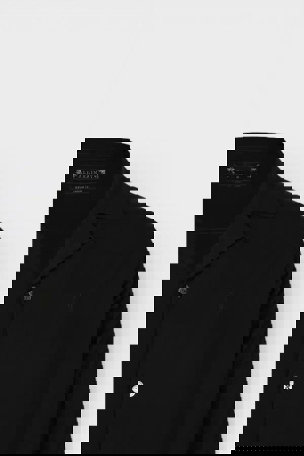 All Saints Venice Long Sleeve Shirt Black