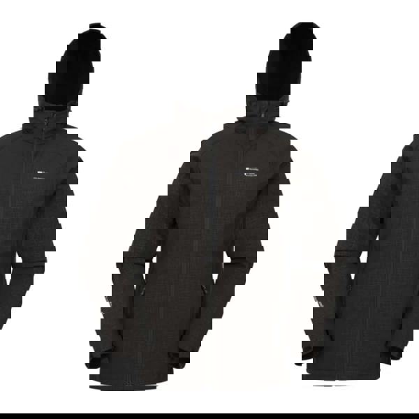 Mountain Warehouse Mens Exodus Showerproof Soft Shell Jacket - Charcoal - 