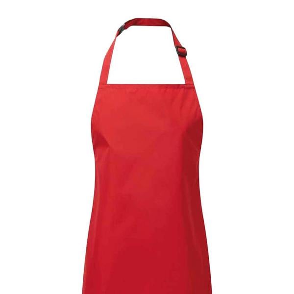 Premier Childrens/Kids Waterproof Apron - Red