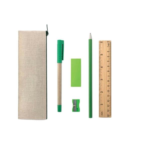 MidOcean Tekina Stationery Set (Pack of 6) - Beige - 