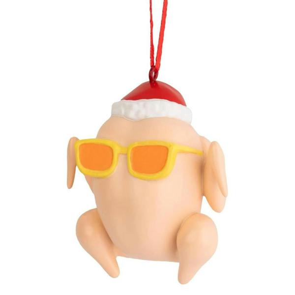 Grupo Eric Friends Turkey Sofa and Central Perk Mug Set of 3 Christmas Ornaments