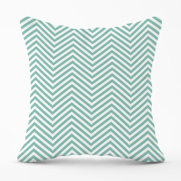 Warren Reed Geometric Chevron Pattern Cushions