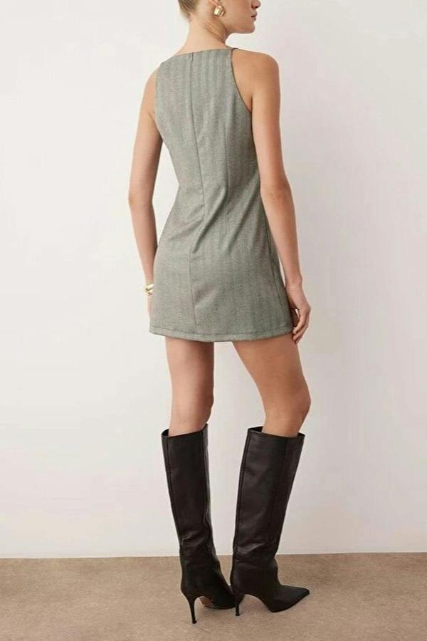 WOVCOR Mini Woven Dress