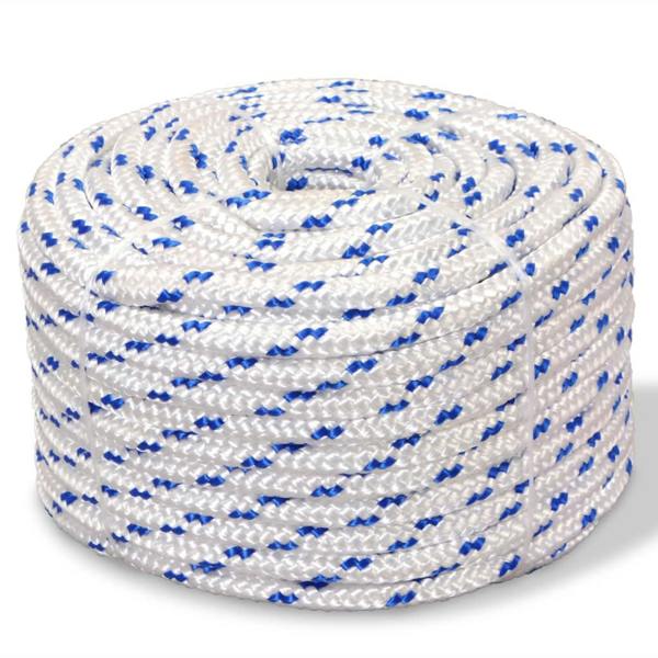 Berkfield Home Berkfield Marine Rope Polypropylene 10 mm 250 m White