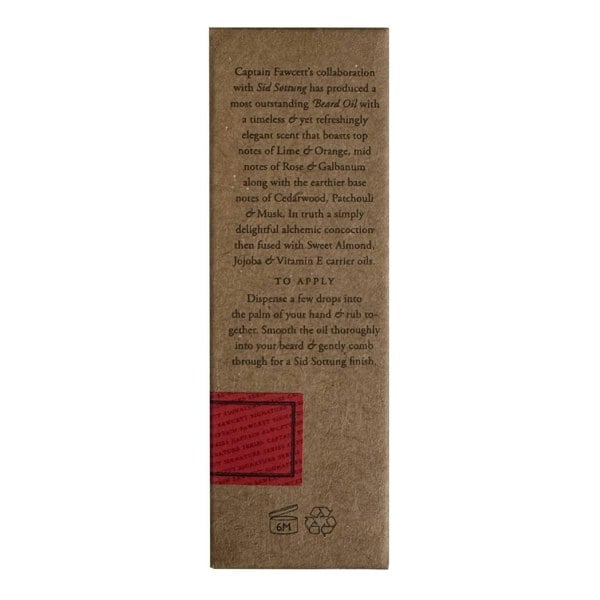 Captain Fawcett's Barberism Beard Oil 10ml