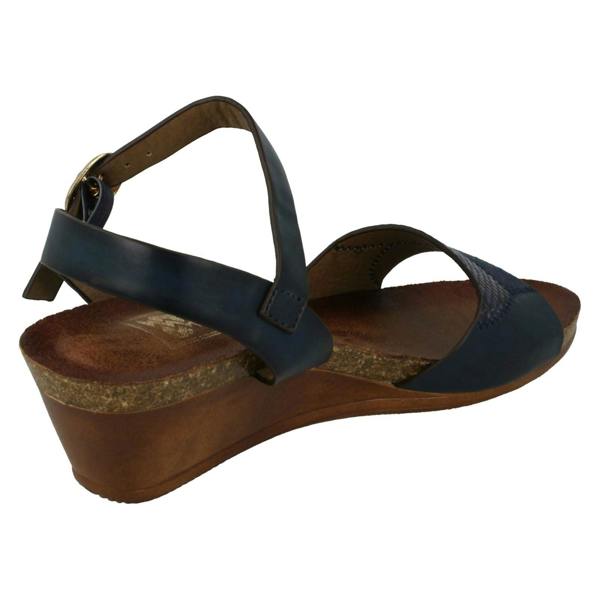 Down to Earth Ladies Down To Earth Mid Wedge Mule Sandals
