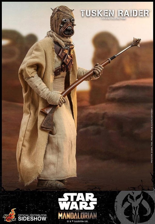 tusken raider the mandalorian 1:6 scale figure hot toys 907370