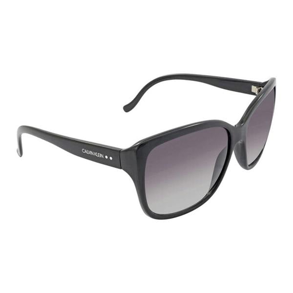Calvin Klein Womens/Ladies Square Sunglasses - Black - 