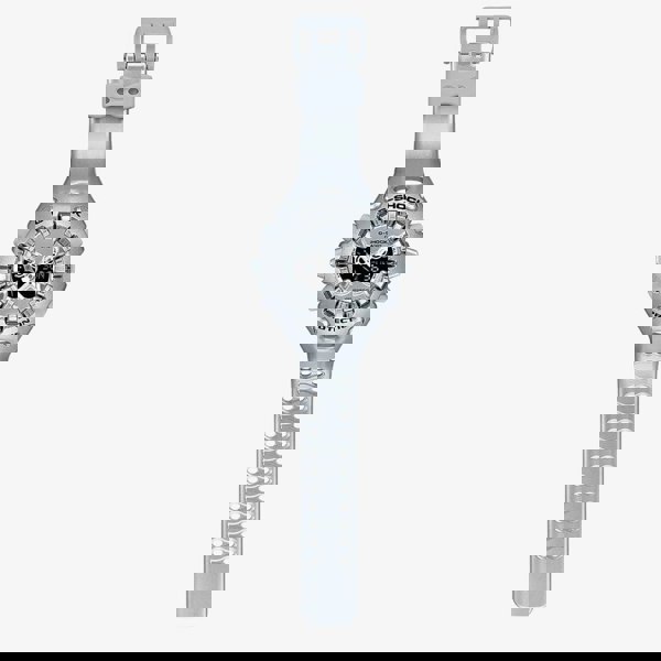 Casio Mens G-Shock Cool Eyes Silver Dual Display Watch GA-V01A-8AER