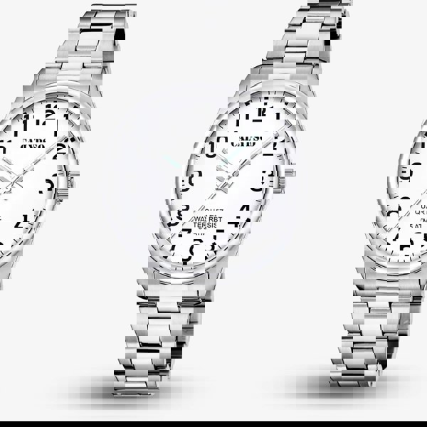 Calypso Mens Basic White Stainless Steel Watch K5862/1