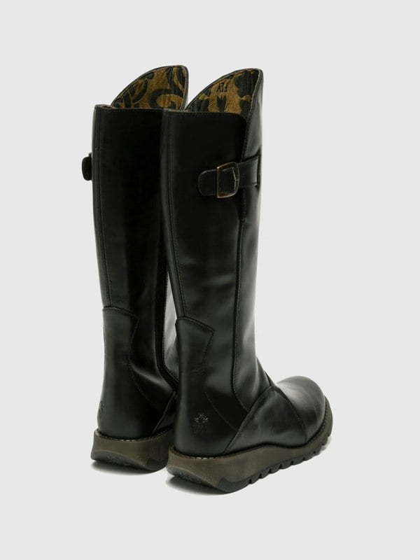 Fly London MOL Womens Boots Black