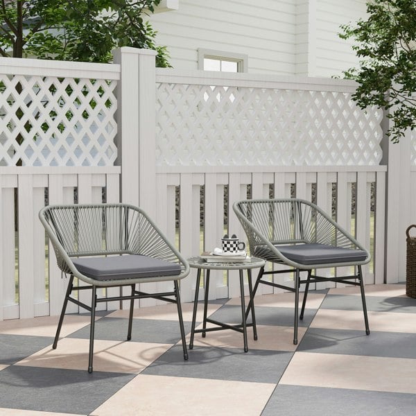 Rattan Bistro Set