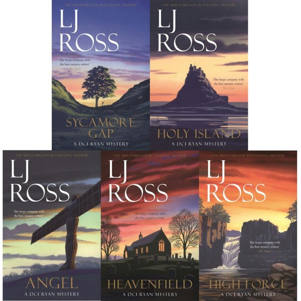 Dark Skies Publishing The DCI Ryan Mystery 5 Books Collection Set by LJ Ross