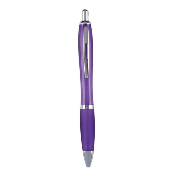 MidOcean Riocolour Ballpoint Pen - Transparent Violet - 