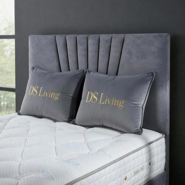 Elysian Silver Single Two Drawer Divan Bed