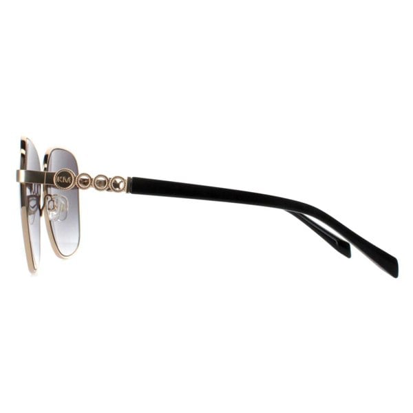 Karen Millen Sunglasses KM7020 400 Gold Dark Grey Gradient