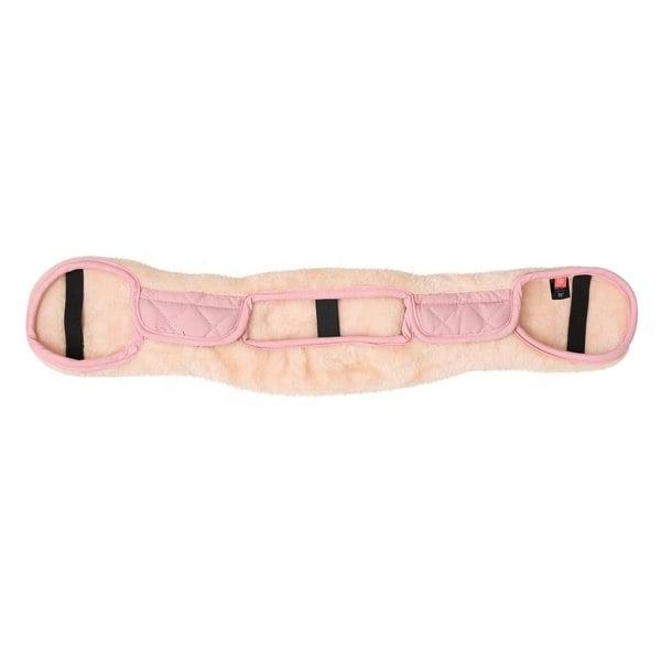 Imperial Riding IRHGo Star Faux Fur Horse Girth - Pink