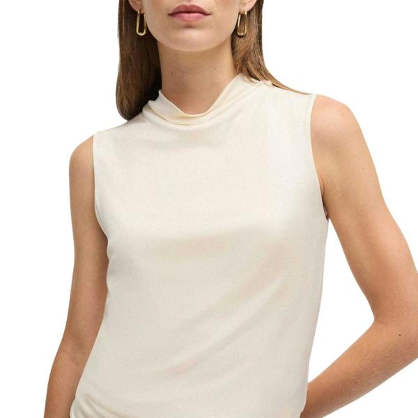 Boss Womens/Ladies Viscose Sleeveless Top - White - 