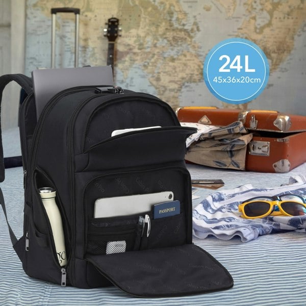 Cabin Pro 'Stride' 45x36x20cm easyJet Underseat Cabin Bag Backpack TSA Approved Lock