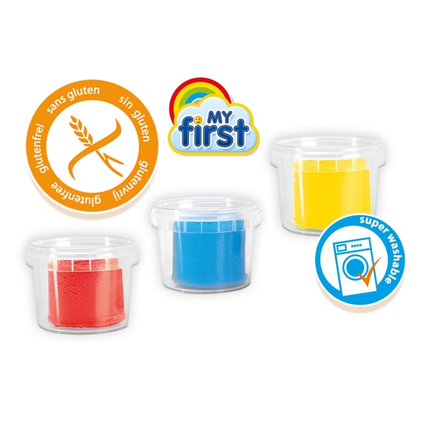 SES Creative My first - Dough with tools 3x90gr