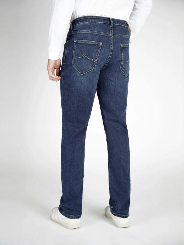 Mish Mash Mirage Tapered Stretch Denim Jean - Mid Blue